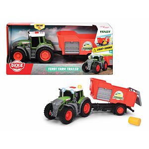 Dickie Traktor Fendt s prívesom 26cm