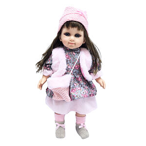 Wiky Bábika s kabelkou 38cm