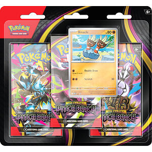 Pokémon TCG: ME05 Pitch Black - 3 Blister Booster