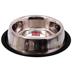 Miska DOG FANTASY nerezová s gumou 21 cm 490 ml