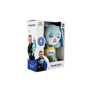 Teddies Zajačik Chrupík zaspávač plyš/plast na batérie zvuk/svetlo