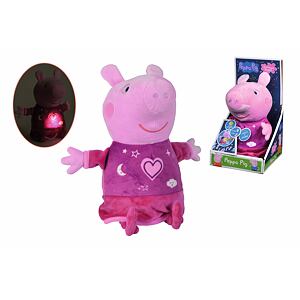 Simba Peppa Pig Plyšový zaspávač 2v1, 25 cm
