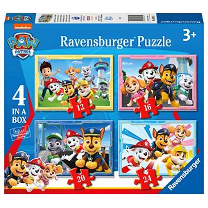 Ravensburger Tlapková patrola Puzzle 4 v 1
