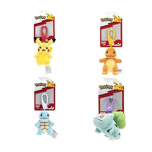 Orbico Pokémon Plyšová klíčenka, více druhů