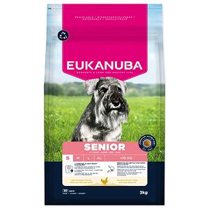 Krmivo EUKANUBA Senior Small rich in fresh chicken 3 kg
