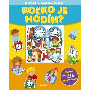 Kniha s magnetkami: Koľko je hodín? (slovensky)