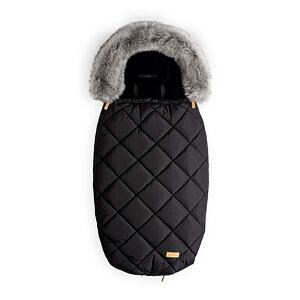 Beztroska Fusak s kožušinou 100cm (5-24m)/M, čierny