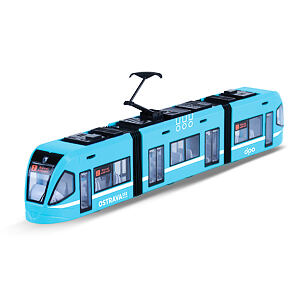 Rappa Moderná električka DPO Ostrava modrá, 47 cm