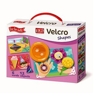 Pexi Velcro skladačky - Tvary (Shapes)