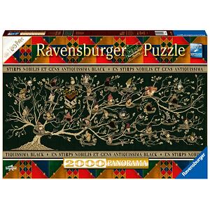 Ravensburger Harry Potter: Rodokmeň Puzzle 2000 dielikov Panorama