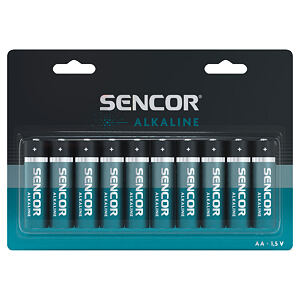 Sencor batéria SBA LR6 10BP AA Alkaline