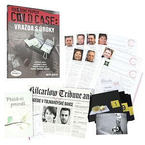 Ravensburger ThinkFun Odložené případy: Vražda s úroky CZ