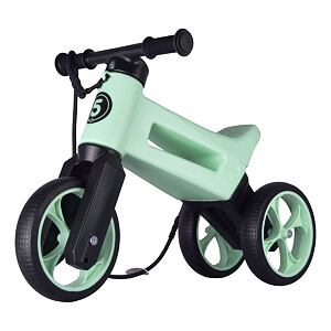 FUNNY WHEELS Odrážadlo Rider SuperSport Pastel-zelená 2v1