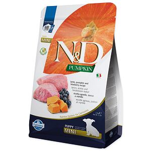 KRMIVO N&D GF PUMPKIN LAMB&BLUEBERRY PUPPY MINI 2,5kg