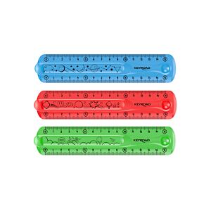KEYROAD Pravítko Flexi, 15cm, viac druhov