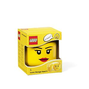 LEGO úložná hlava (mini) - dievča