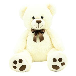 STEPPOS Plyšový medvedík krémový 60 cm