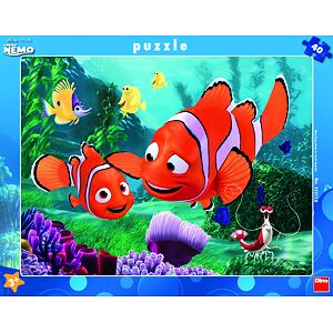 Dino Puzzle Walt Disney Nemo 40 dielikov doskové