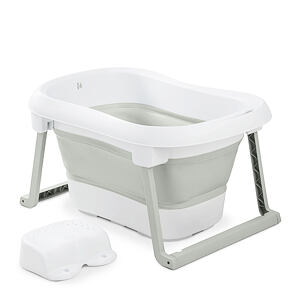 Hauck Vanička skladacia XXL Wash N Fold, white/sage