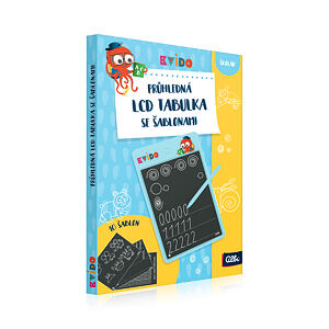 Albi Kvído - LCD kresliaca tabuľka so šablónami
