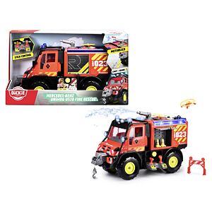 Dickie Hasičské auto Unimog U530 50 cm, svetlo, zvuk