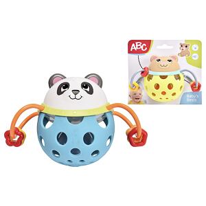 ABC Hrkálka medvedík/panda 10 cm, 2 druhy
