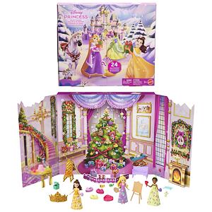 Mattel Disney Princess Malá bábika Adventný kalendár 2025