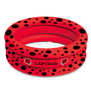 Mondo Nafukovací bazénik 60cm Lady Bug s mäkkým dnom